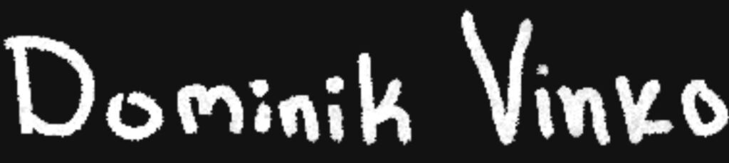 Dominik Vinko Signature